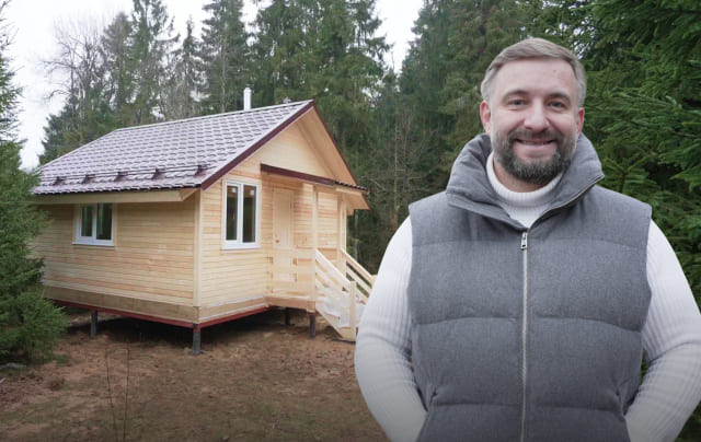 Баня мечты с видом на лес для телеведущего Романа Игонина и его семьи: впечатления после строительства